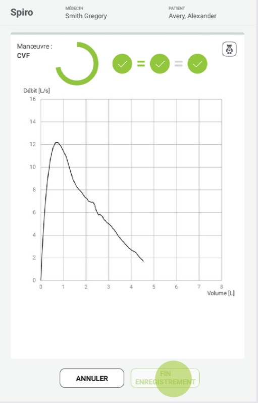 MESI mTABLET SPIRO - SPIRO - EXERCICE CEVF - Étape 1
