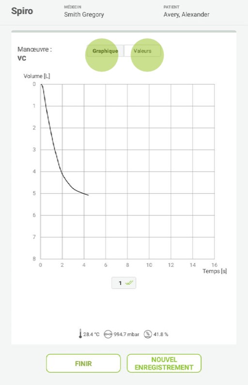 MESI mTABLET SPIRO -SPIRO - EXERCICE CVL - Étape 2