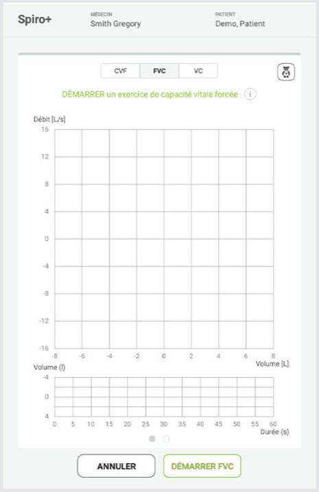 MESI mTABLET SPIRO -PHASE POST-MESURE- Étape 3