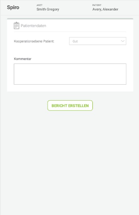MESI mTABLET SPIRO -DURCHFÜHRUNG EINER FEVC-MESSUNG - Schritt 8