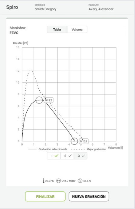 MESI mTABLET SPIRO - REALIZAR UNA MEDICIÓN FEVC - Paso 6