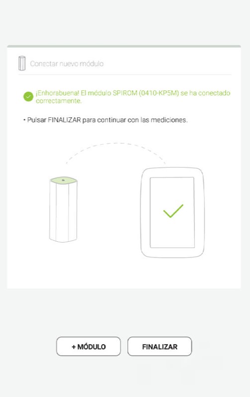MESI mTABLET SPIRO - EMPAREJAMIENTO - Paso 4