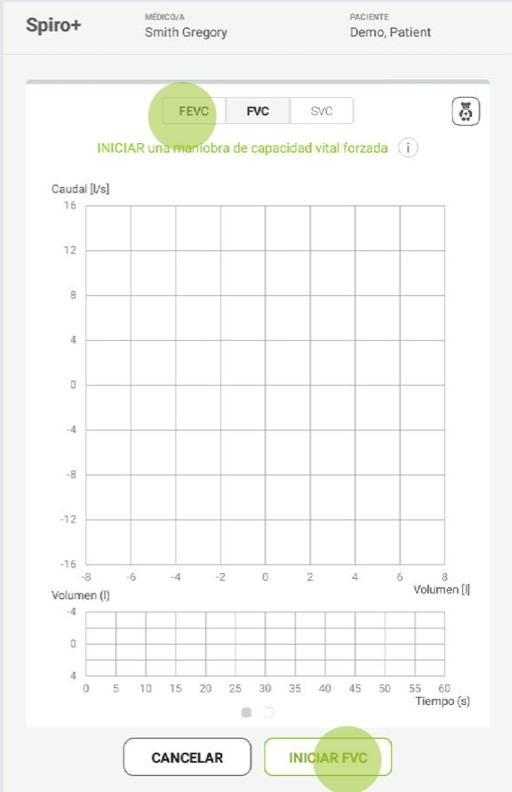 MESI mTABLET SPIRO - PREPARACIÓN PARA LA MEDICIÓN DE ESPIROMETRÍA - Paso 5