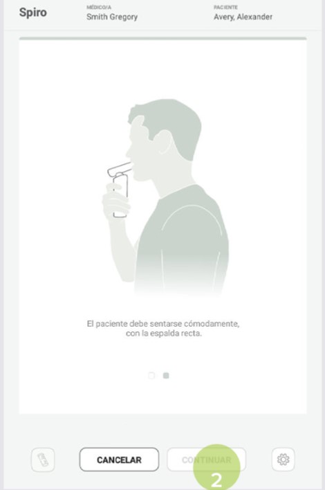 MESI mTABLET SPIRO - MEDICIÓN POST - Paso 2