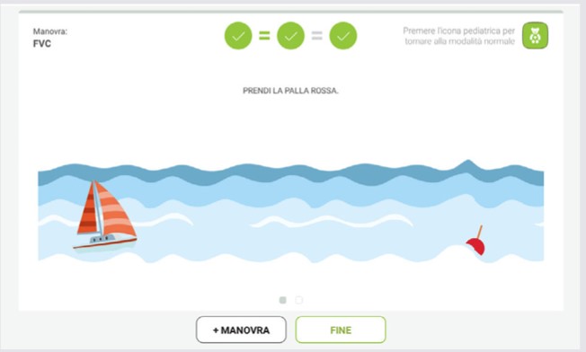 MESI mTABLET SPIRO - Modalità pediatrica (animazione)