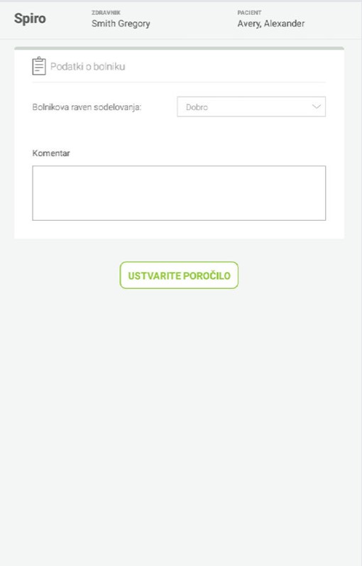 MESI mTABLET SPIRO -SPIRO – MANEVER FEVC- Korak 4