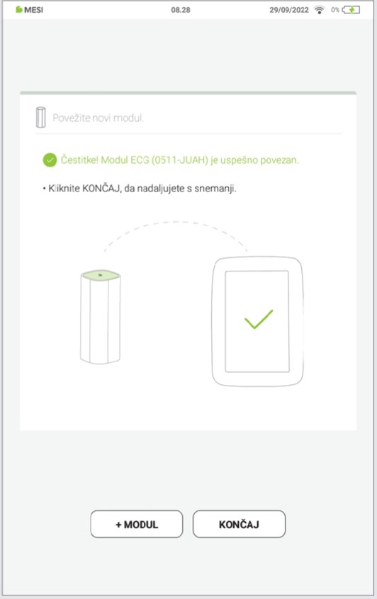 MESI mTABLET ECG-BLUETOOTH POVEZOVANJE - Korak 4
