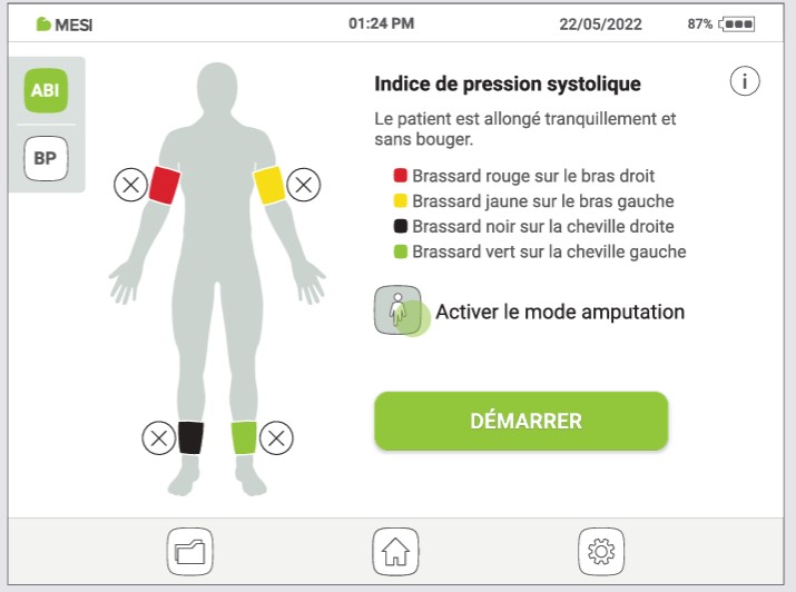 MESI ABPI MD V2-RÉALISER UNE MESURE DE L’IPS - Étape 1