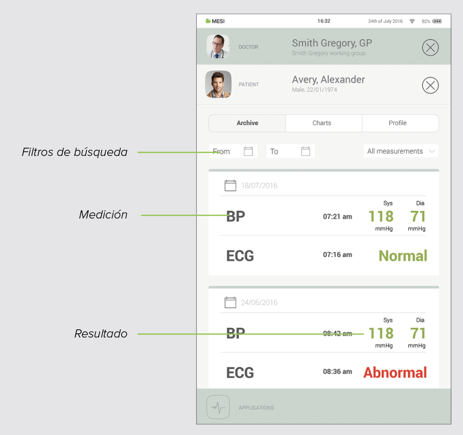 ARCHIVO DEL PACIENTE