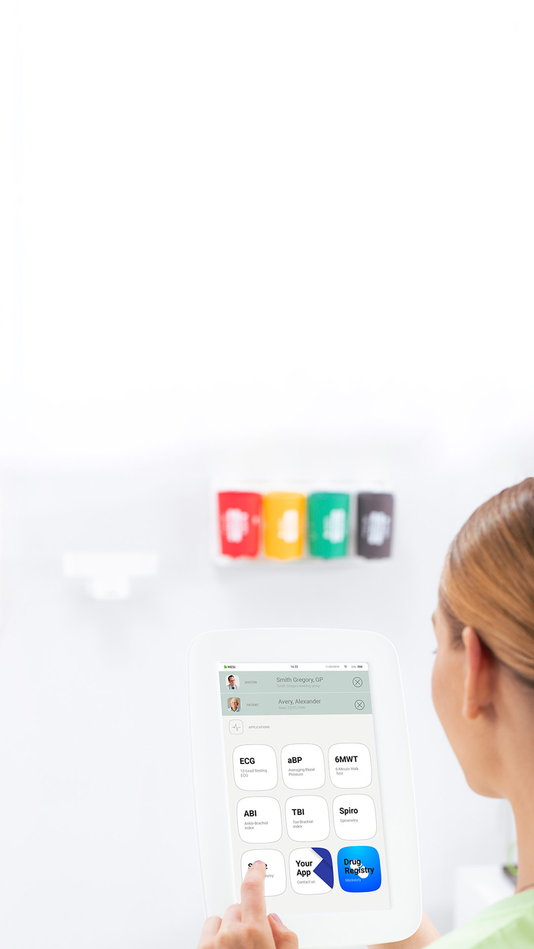 Healthcare digitalisation with MESI mTABLET