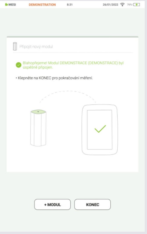 CZ - MESI mTABLET ABI - PÁROVÁNÍ - Step 4