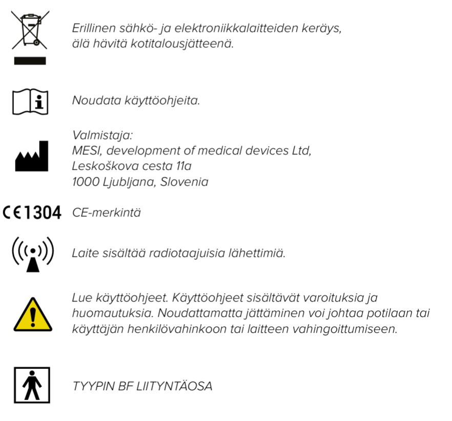 FI - MESI mTABLET ABI -TÄRKEÄT MERKINNÄT