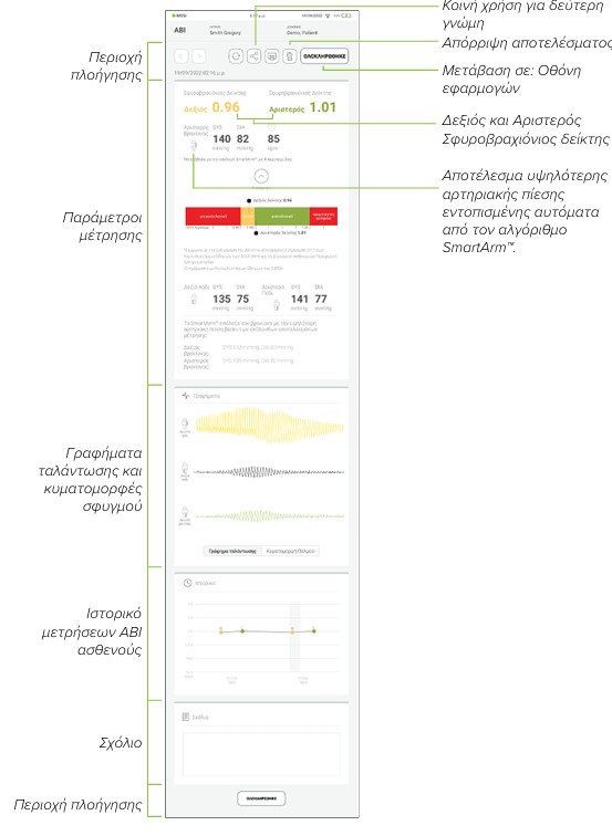 GR - MESI mTABLET ABI - Reviewing an ABI measurement