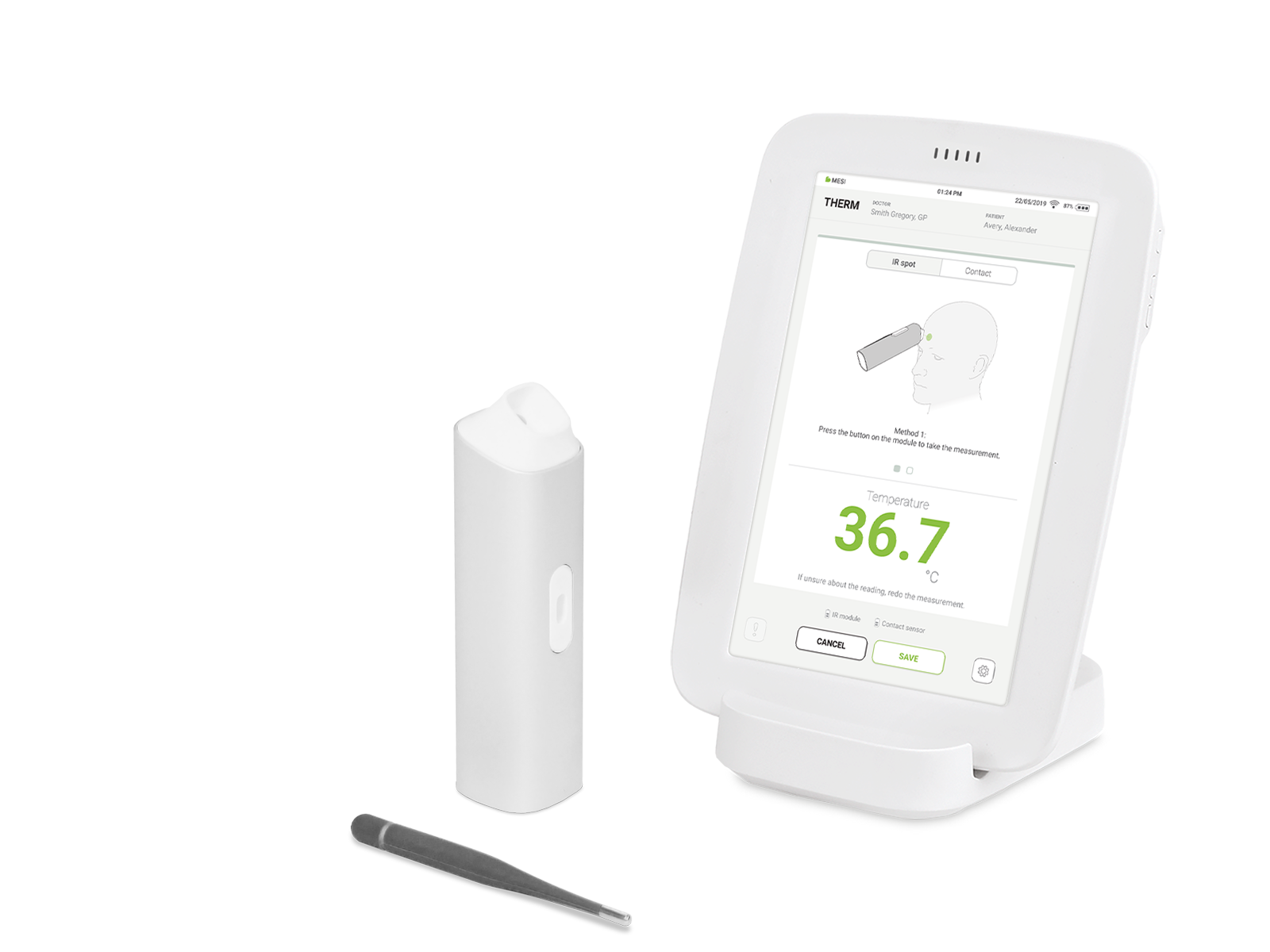 MESI mTABLET Thermometer