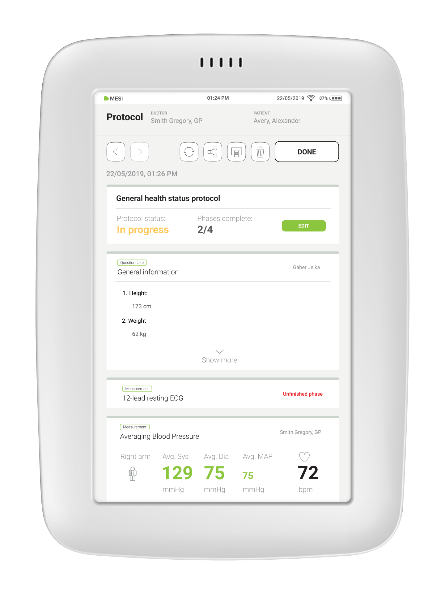 Was ist die Protocol-App?
