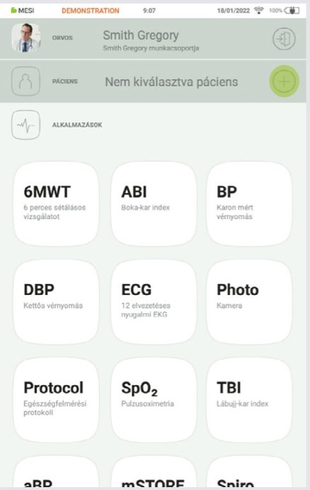 HU - MESI mTABLET ABI - BETEG HOZZÁADÁSA  - Step 1