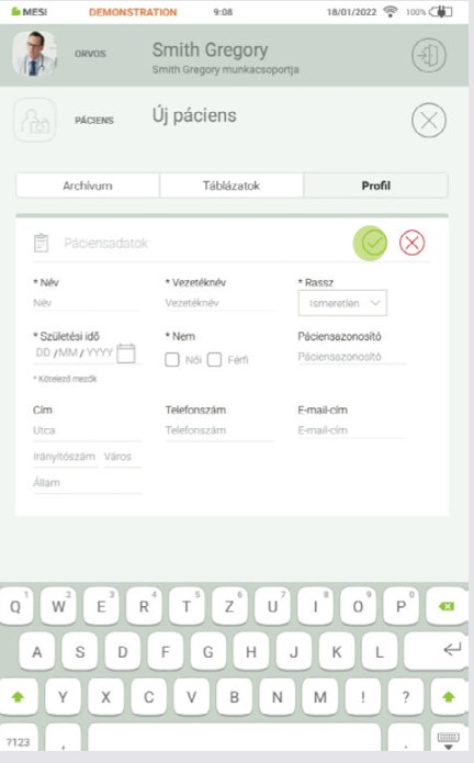 HU - MESI mTABLET ABI - BETEG HOZZÁADÁSA  - Step 3