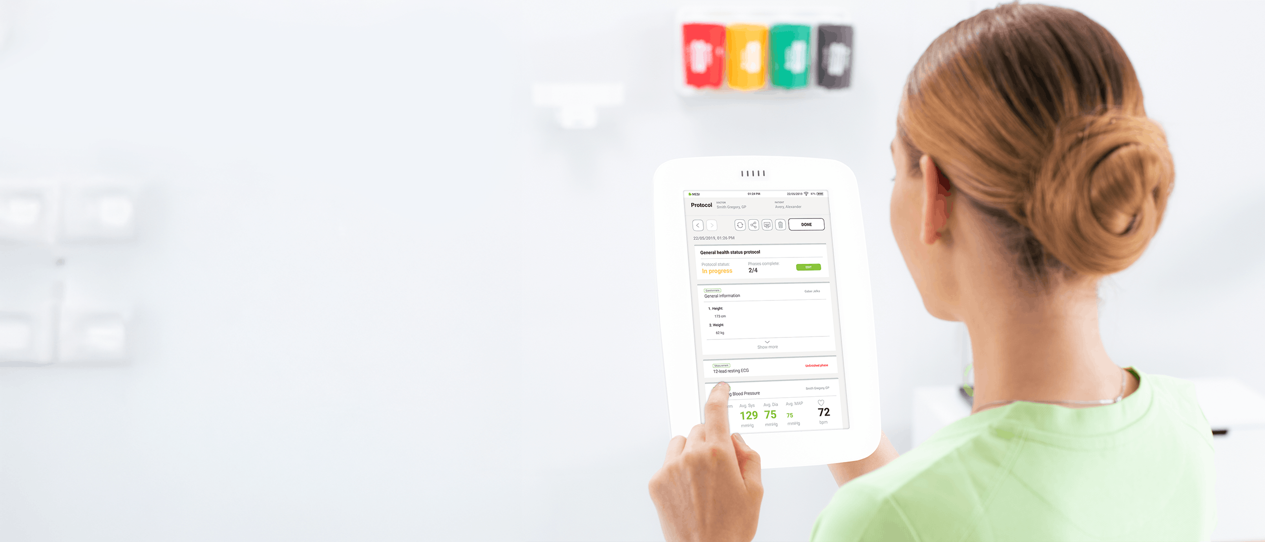 MESI mTABLET in clinical use