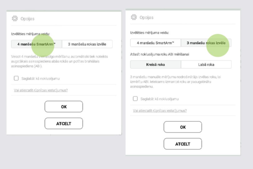 LV - MESI mTABLET ABI -ABI MĒRĪŠANAS VEIKŠANA - Step 3