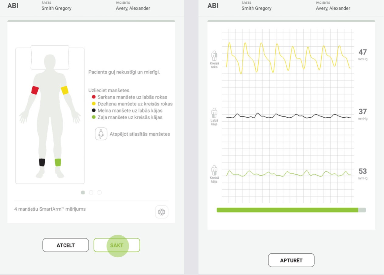 LV - MESI mTABLET ABI -ABI MĒRĪŠANAS VEIKŠANA - Step 4