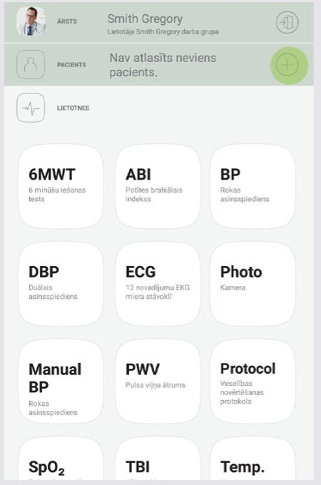 LV - MESI mTABLET ABI - PACIENTA PIEVIENOŠANA - Step 1