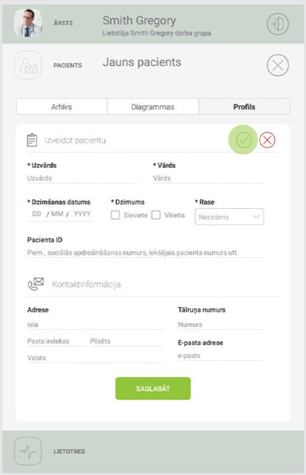 LV - MESI mTABLET ABI - PACIENTA PIEVIENOŠANA - Step 3
