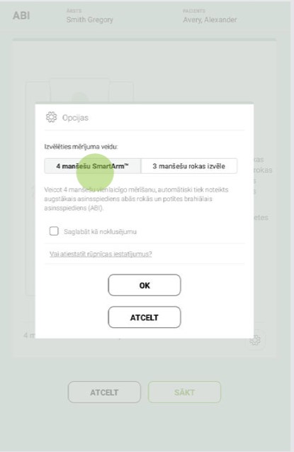 LV - MESI mTABLET ABI - ABI MĒRĪŠANAS VEIKŠANA - Step 3
