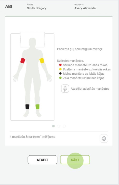 LV - MESI mTABLET ABI - ABI MĒRĪŠANAS VEIKŠANA - Step 5
