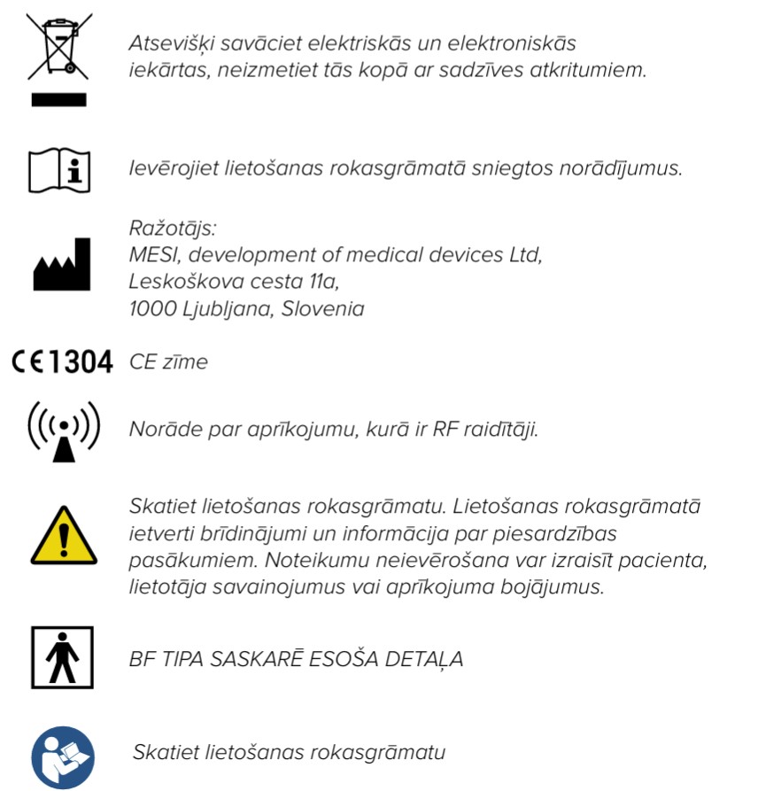 LV - MESI mTABLET ABI - SVARĪGAS ETIĶETES