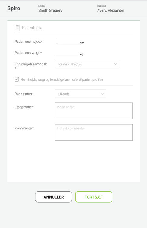MESI mTABLET SPIRO - Performing FEVC measurement - Step 3