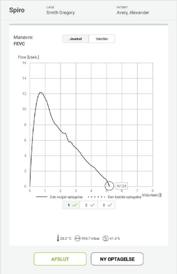 MESI mTABLET SPIRO - Spiro FEBC maneuver - Step 2