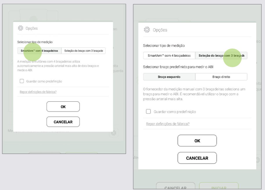 NO - MESI mTABLET ABI - REALIZAR MEDIÇÃO ABI - Step 3