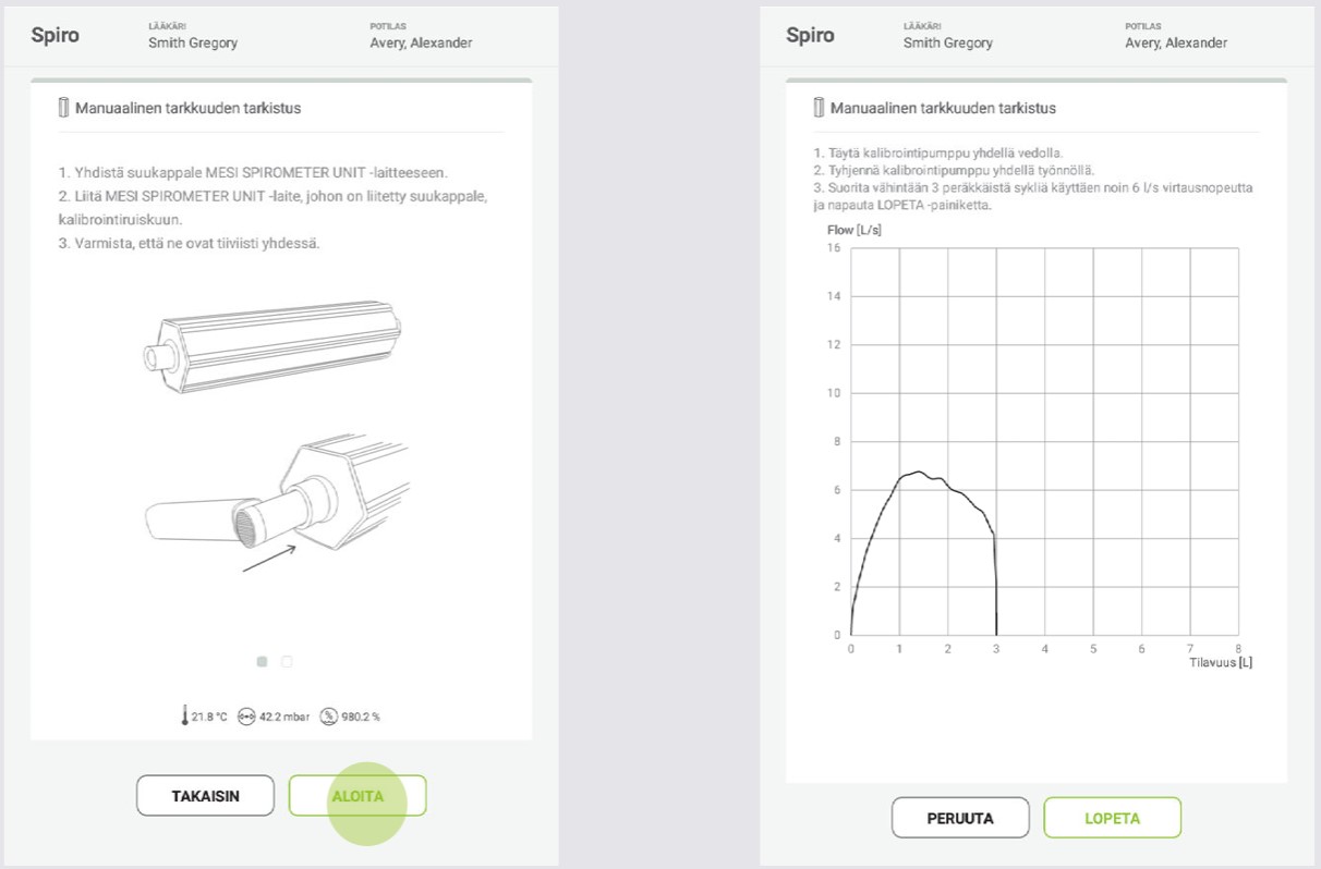 FI - MESI mTABLET SPIRO - TARKKUUDEN TARKASTAMINEN - Step 4