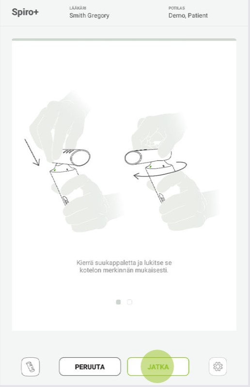 FI - MESI mTABLET SPIRO - SPIROMETRIAN VALMISTELEMINEN - Step 3