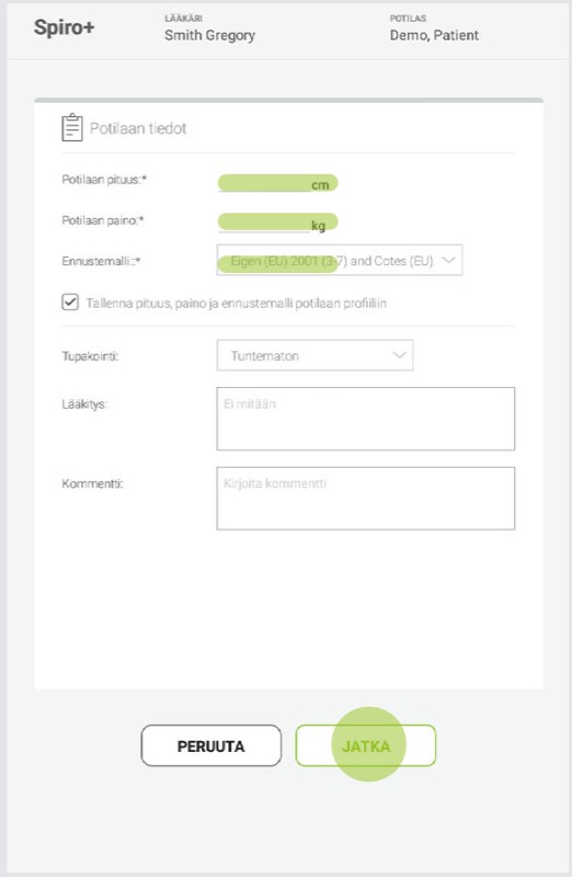 FI - MESI mTABLET SPIRO - SPIROMETRIAN VALMISTELEMINEN - Step 4