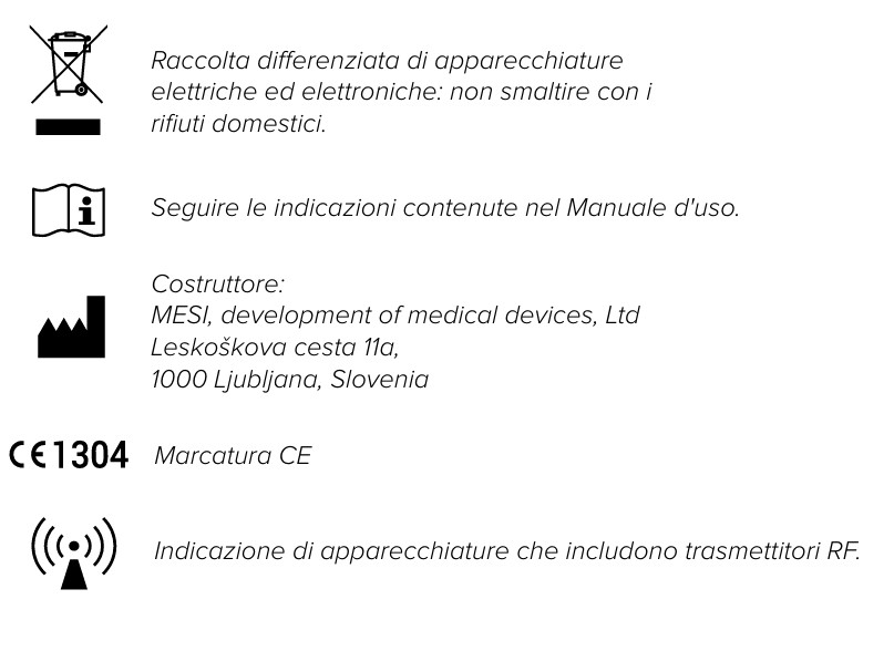 MESI mTABLET IT - Etichette importanti