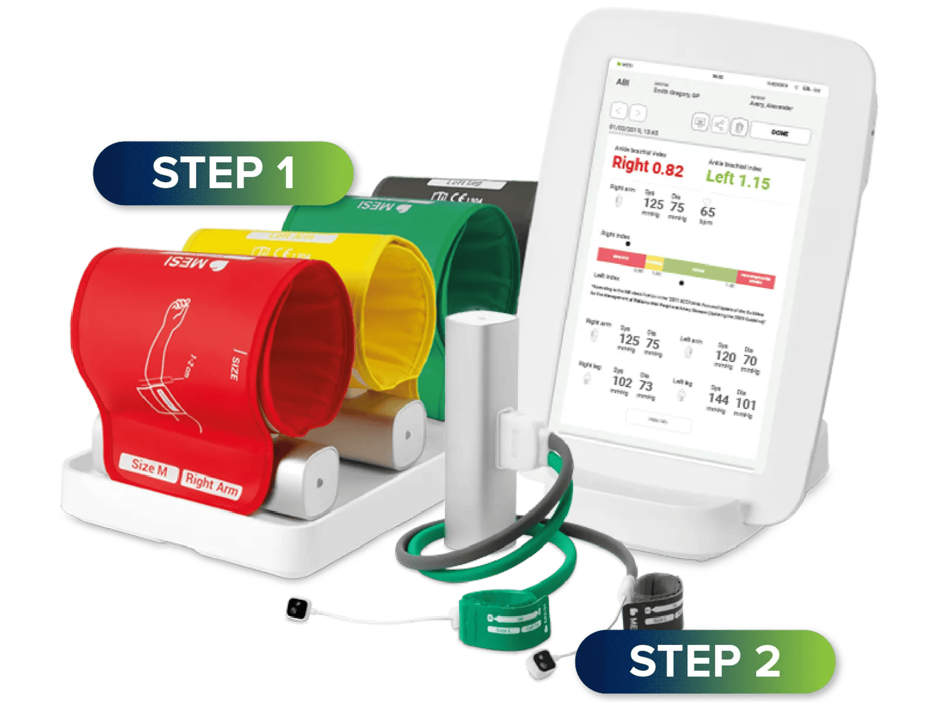 ABI & TBI in two steps