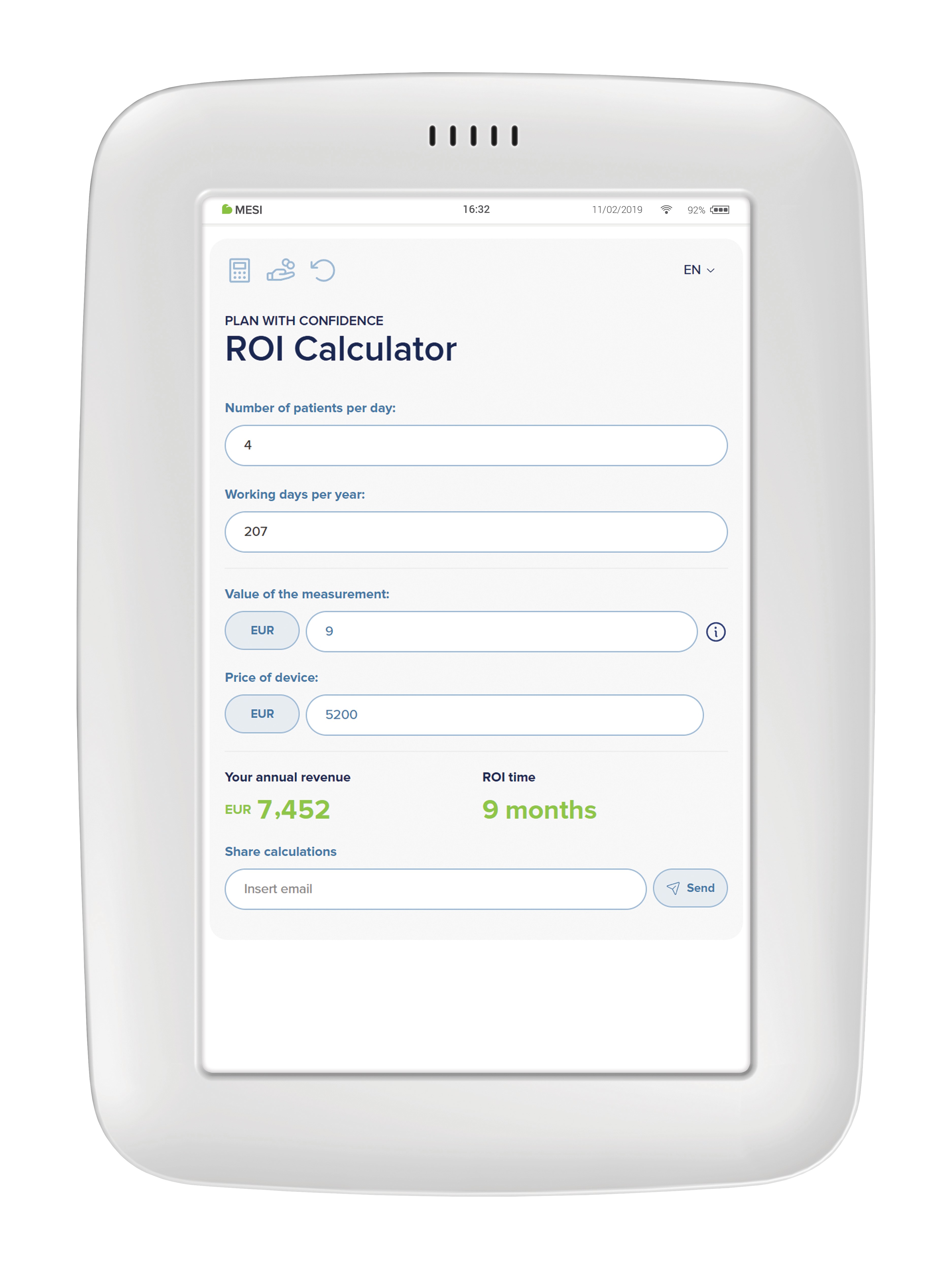 ROI calculator
