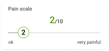 Pain-scale-measurement