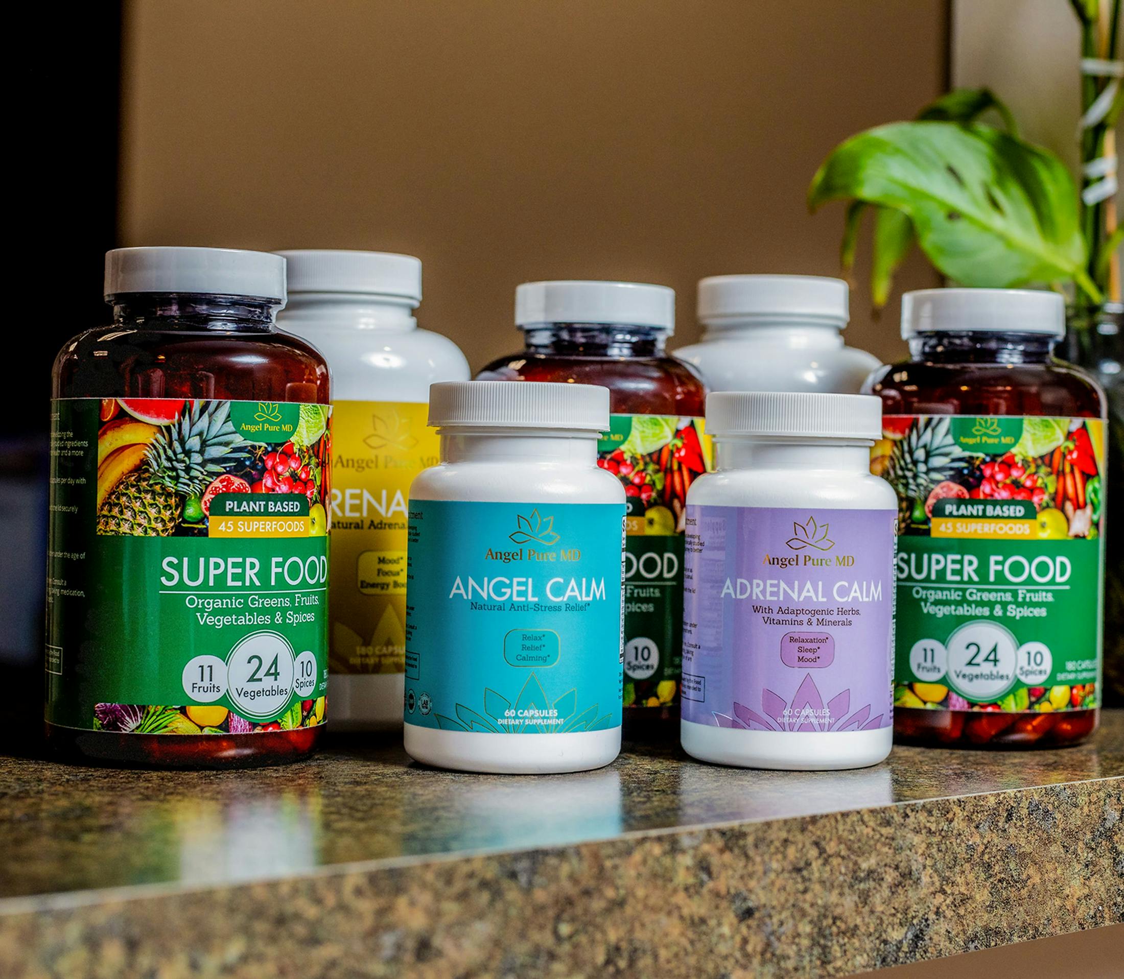 Supplement bottles