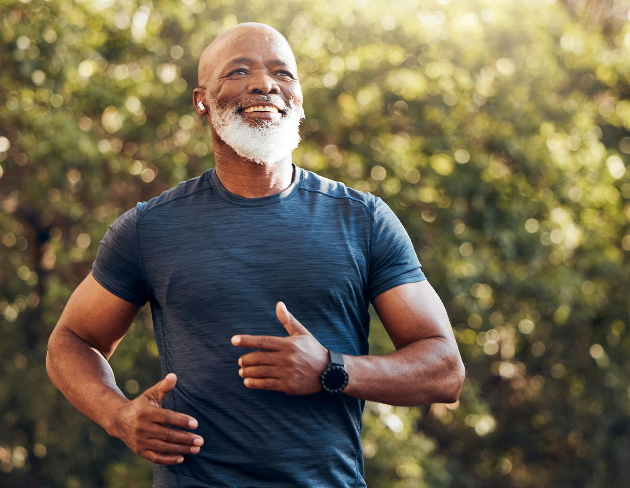 Man running