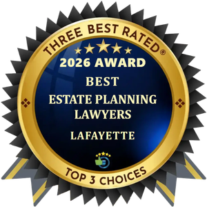 Three Best Rated - Best Estate Planning Lawyers Lafayette 2025