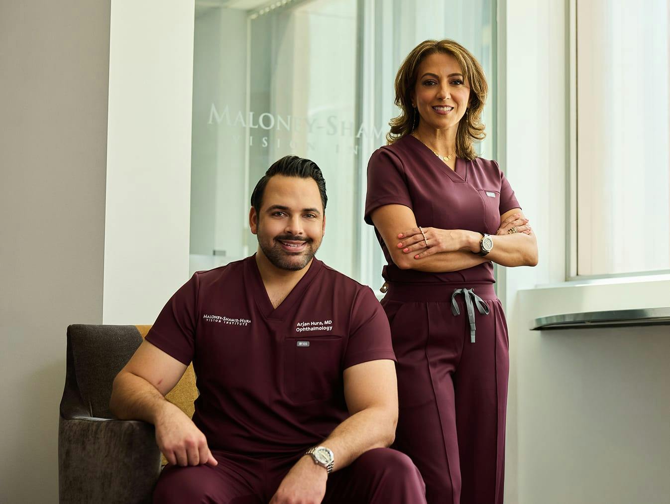 The doctors of Maloney-Shamie-Hura
Vision Institute