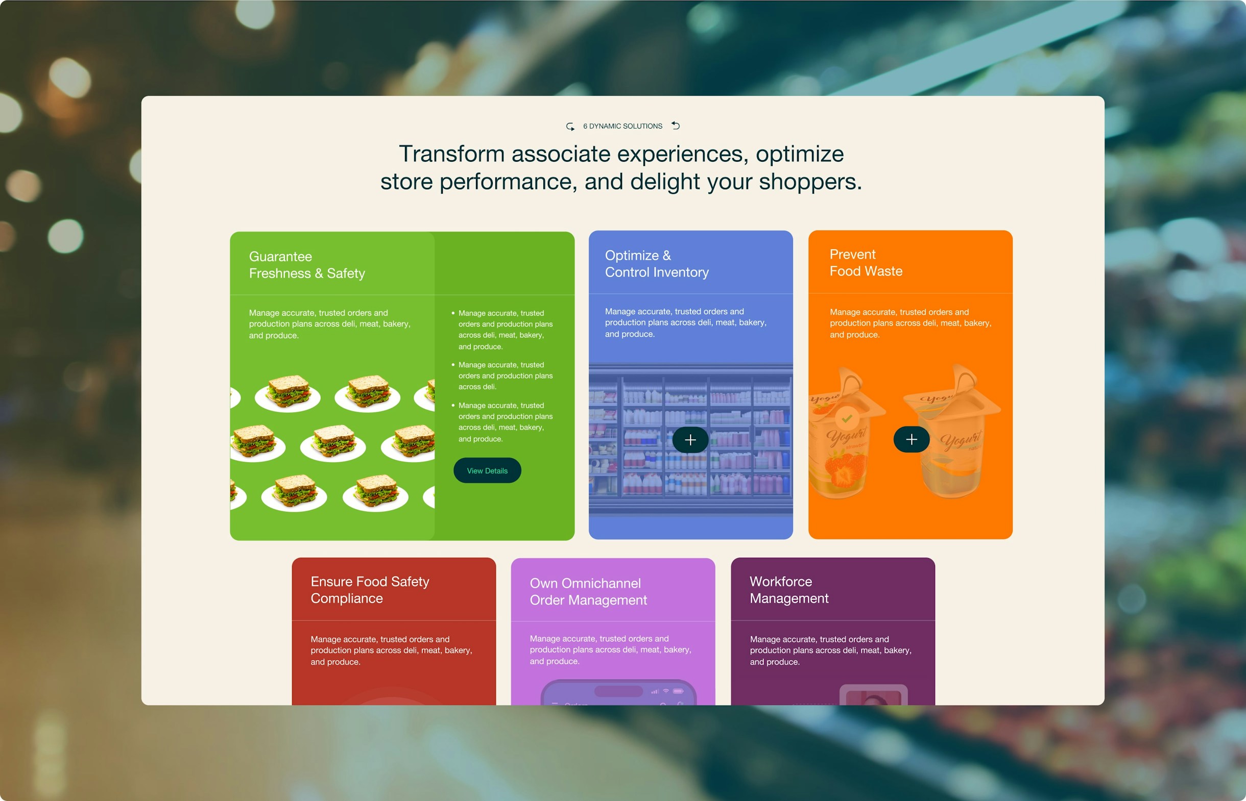 Dashboard and component design showcasing Upshop’s refreshed digital experience.