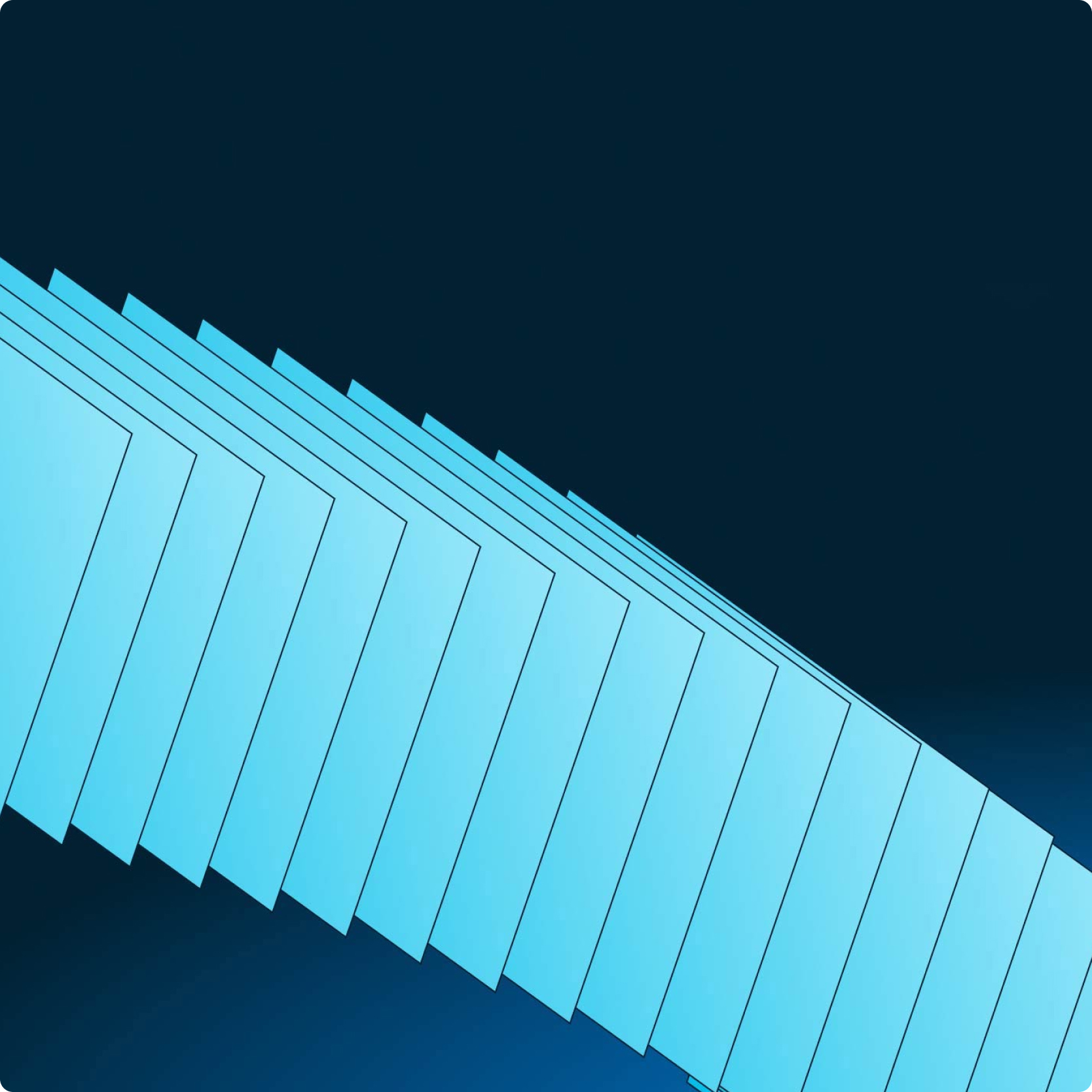 Blue linear wave illustration used as a background in Stax.ai’s identity system.