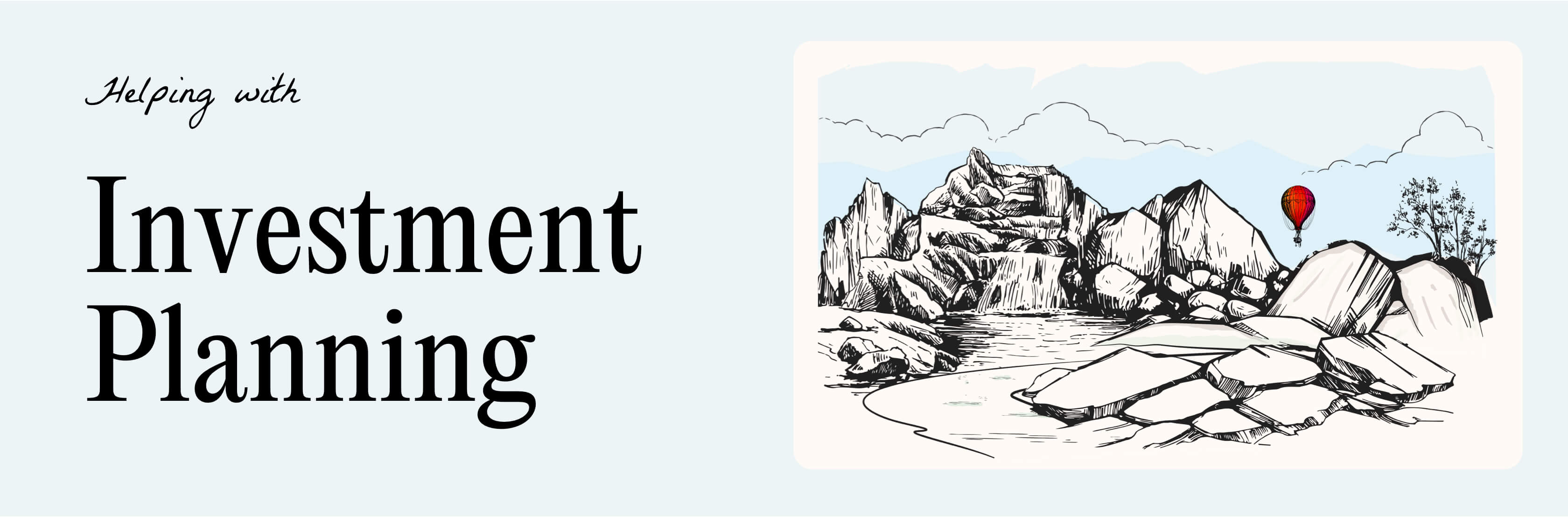 Digital banner design illustrating healthcare planning within the Five Pathways service suite.