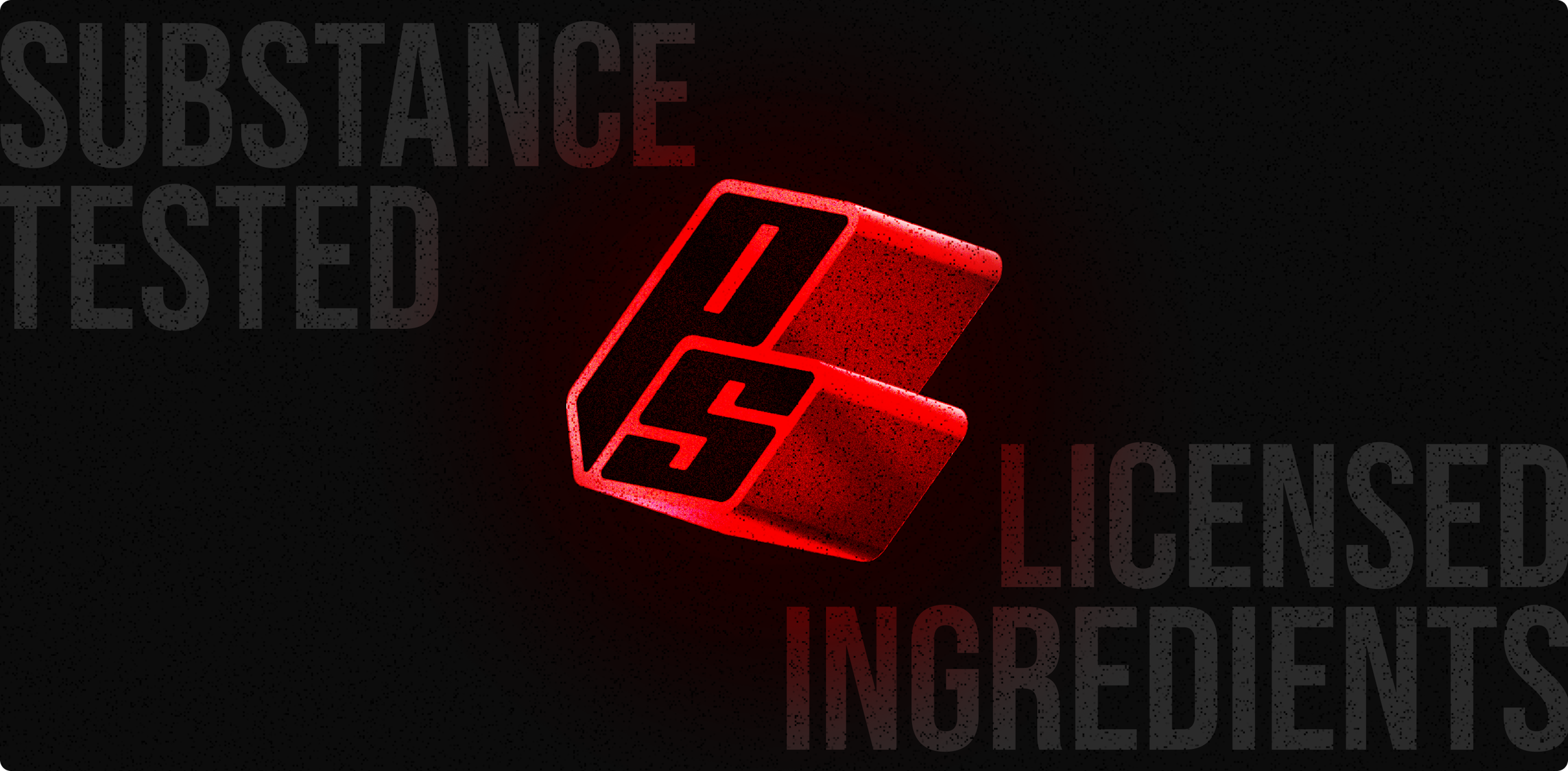 Graphic highlighting ProSupps’ commitment to quality with “Substance Tested / Licensed Ingredients” text.