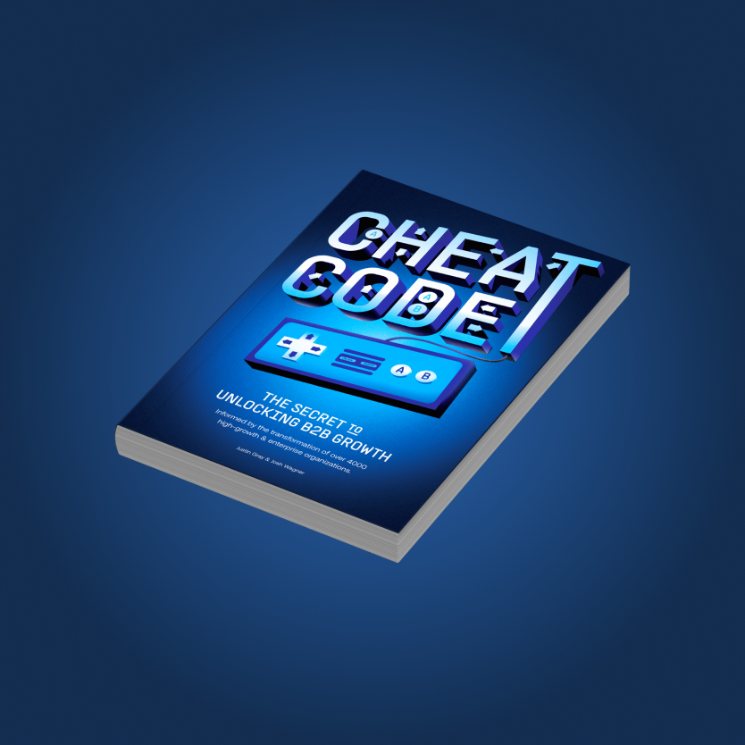 Blue cover artwork displaying programming-themed illustration with the words “Cheat Code.”