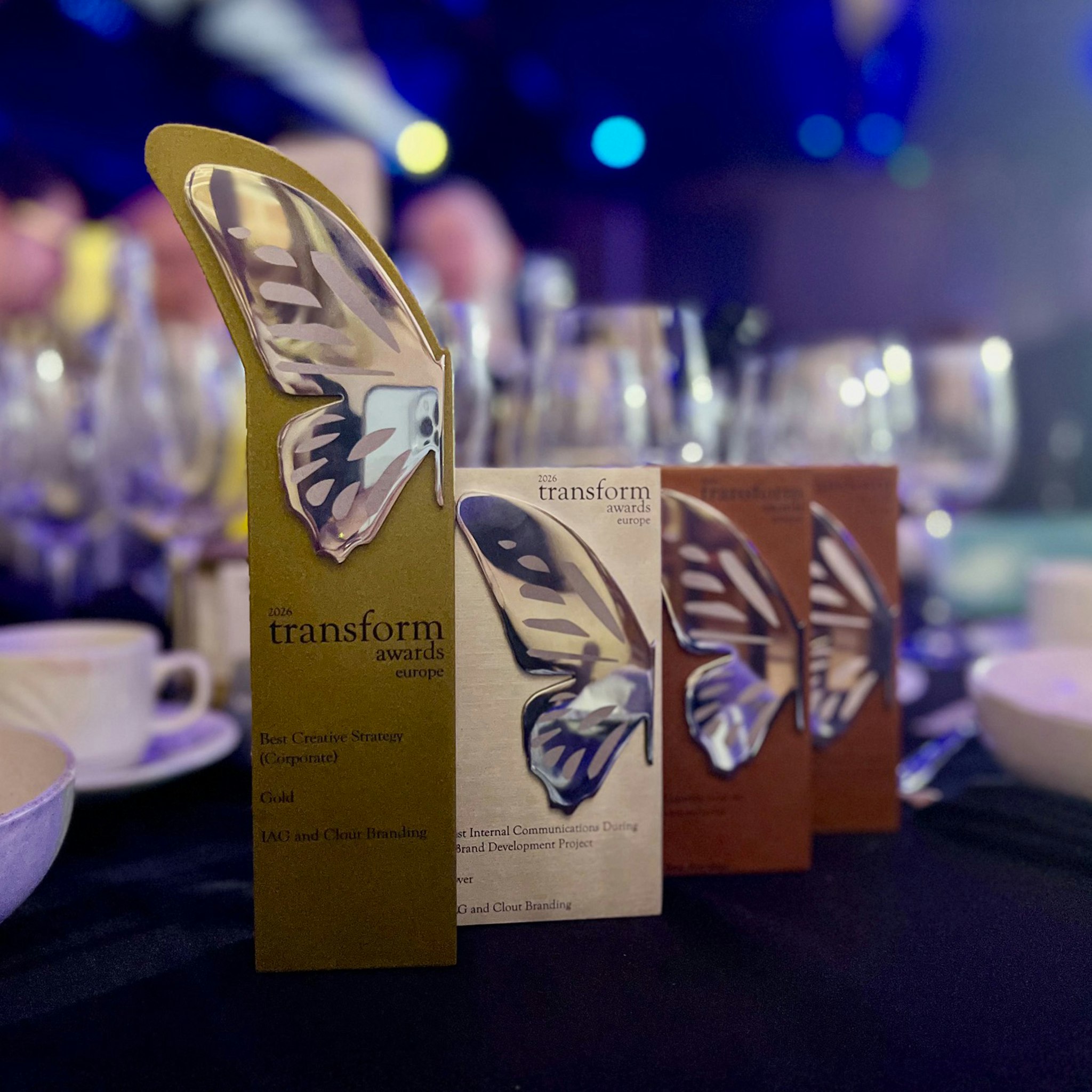 Transform Branding Awards 2026 trophies Branding awards trophies