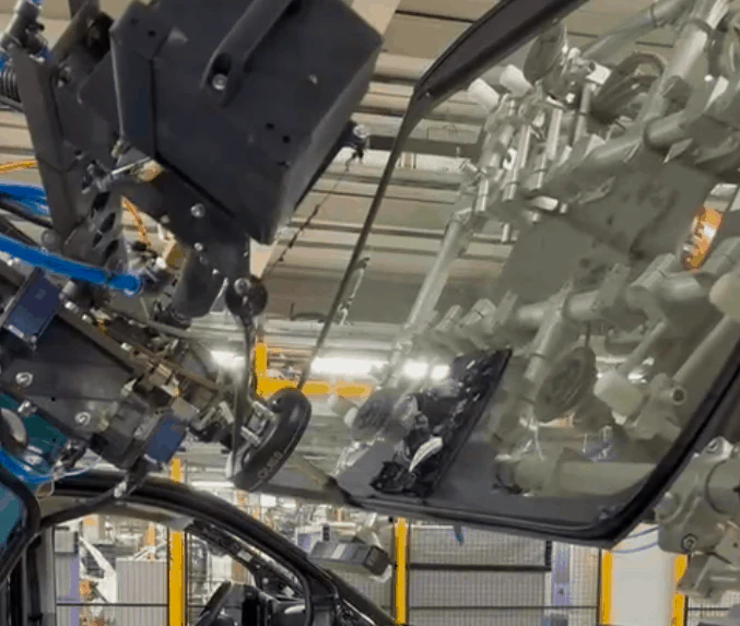 Robotic glazing for windscreens & windows